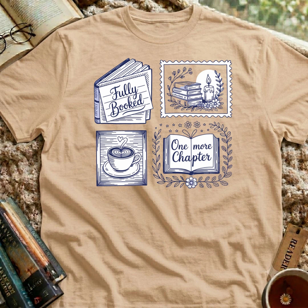 Bookish Stamps T-Shirt