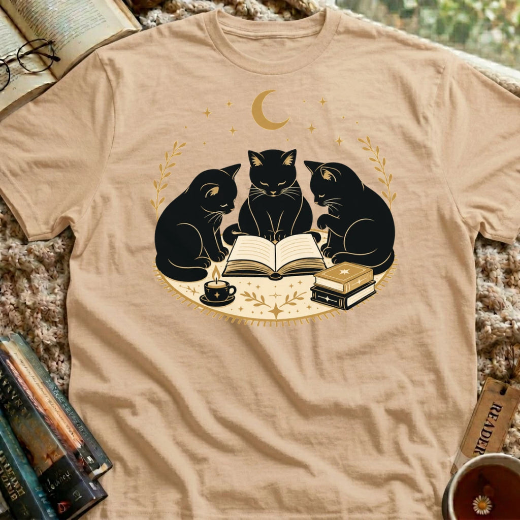Cats Reading T-Shirt