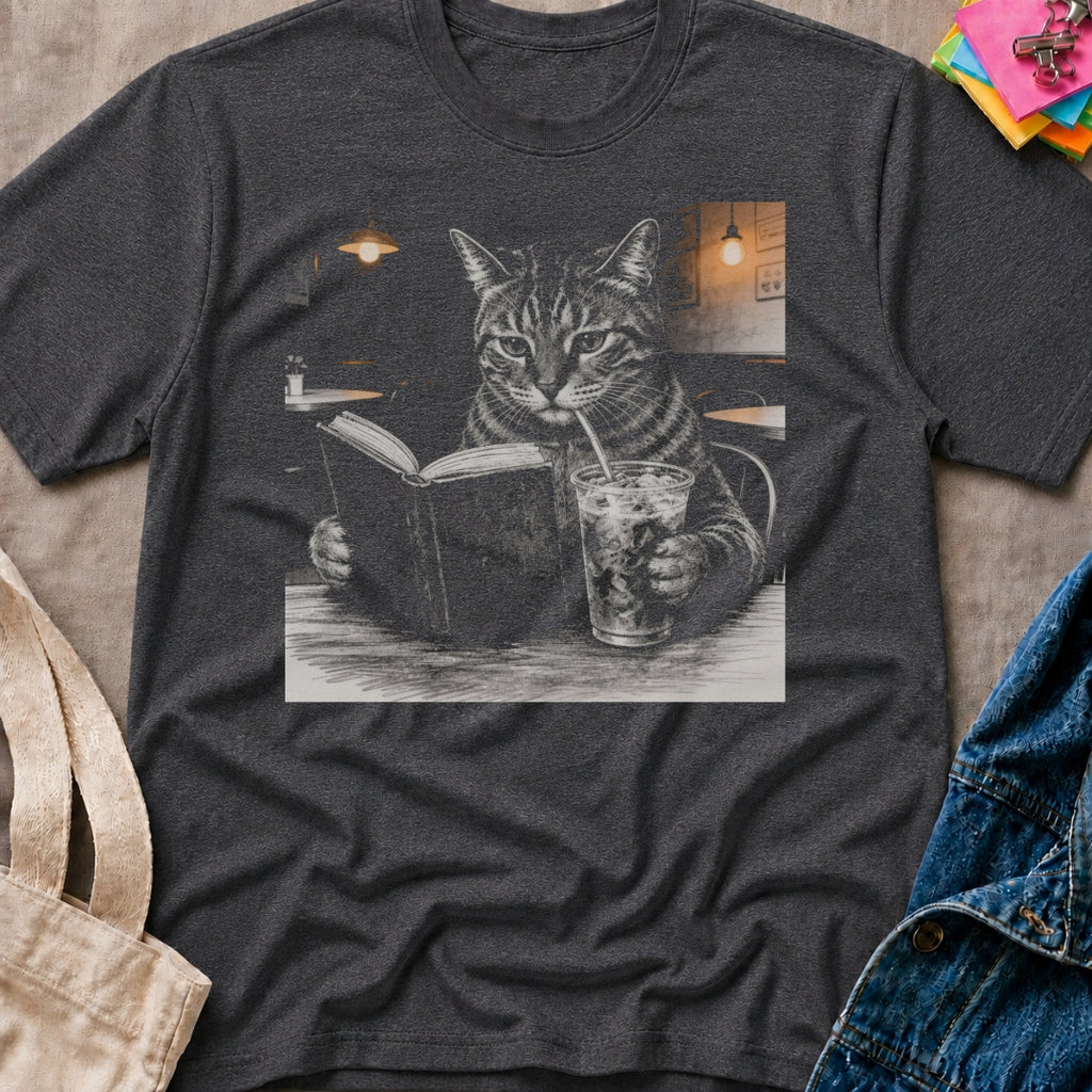 Cat in Cafe T-Shirt