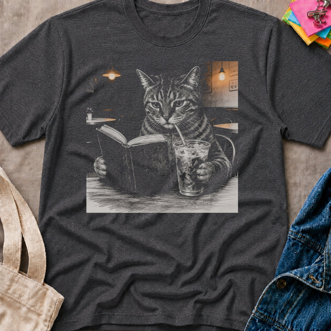 Cat in Cafe T-Shirt