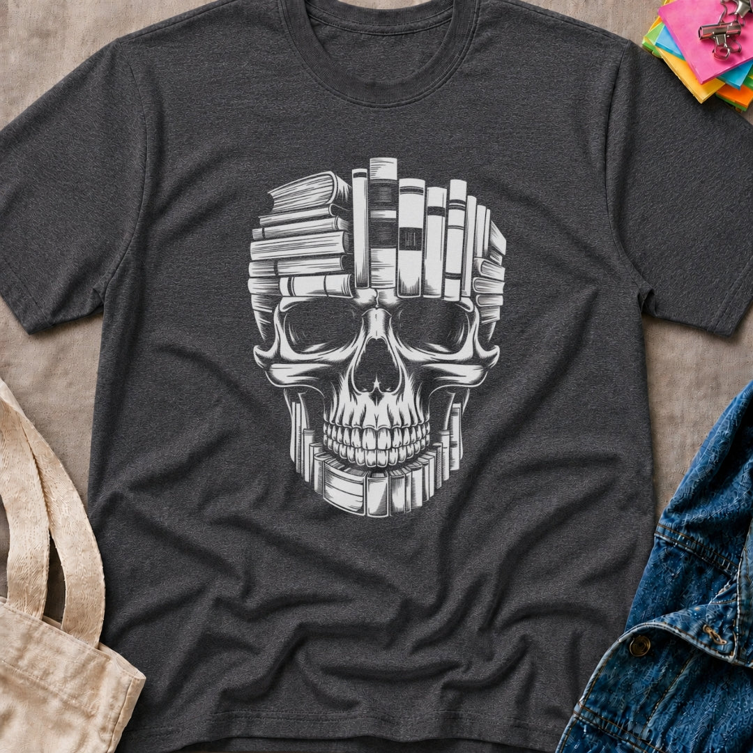 Literacy Skull T-Shirt
