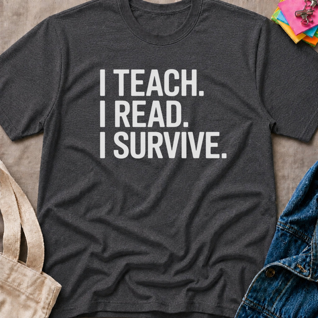 Teach Read Survive T-Shirt