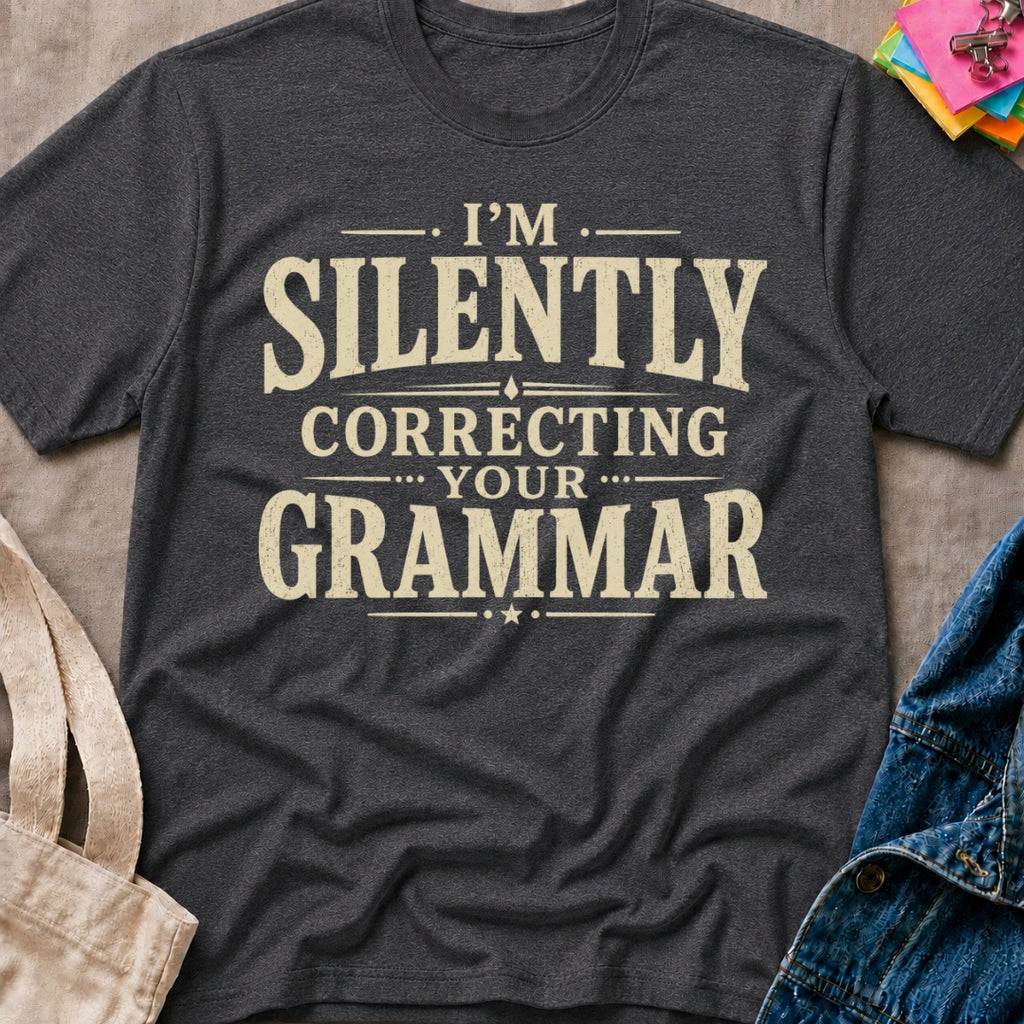 Silently Correcting T-Shirt