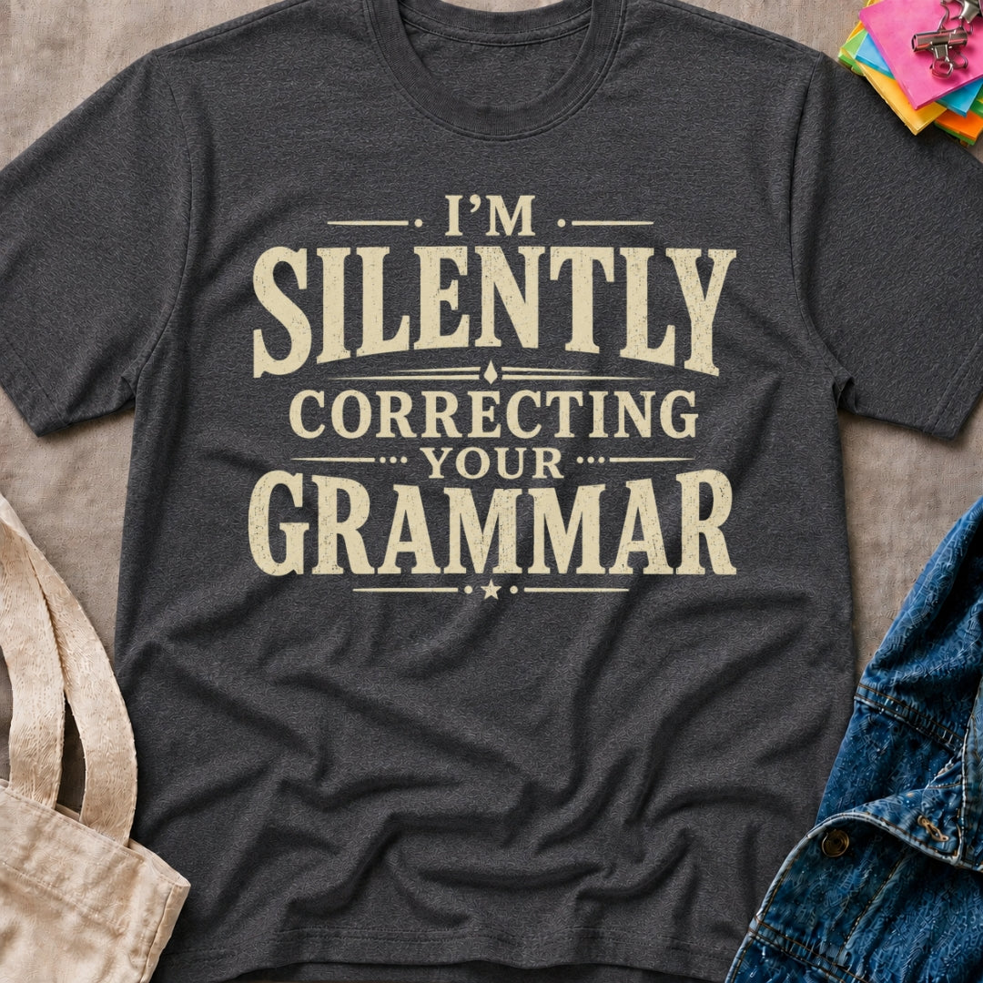 Silently Correcting T-Shirt
