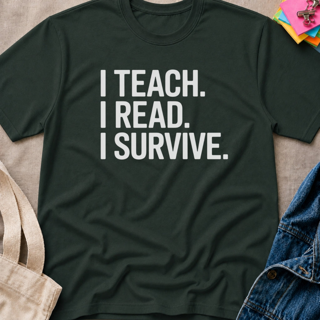 Teach Read Survive T-Shirt