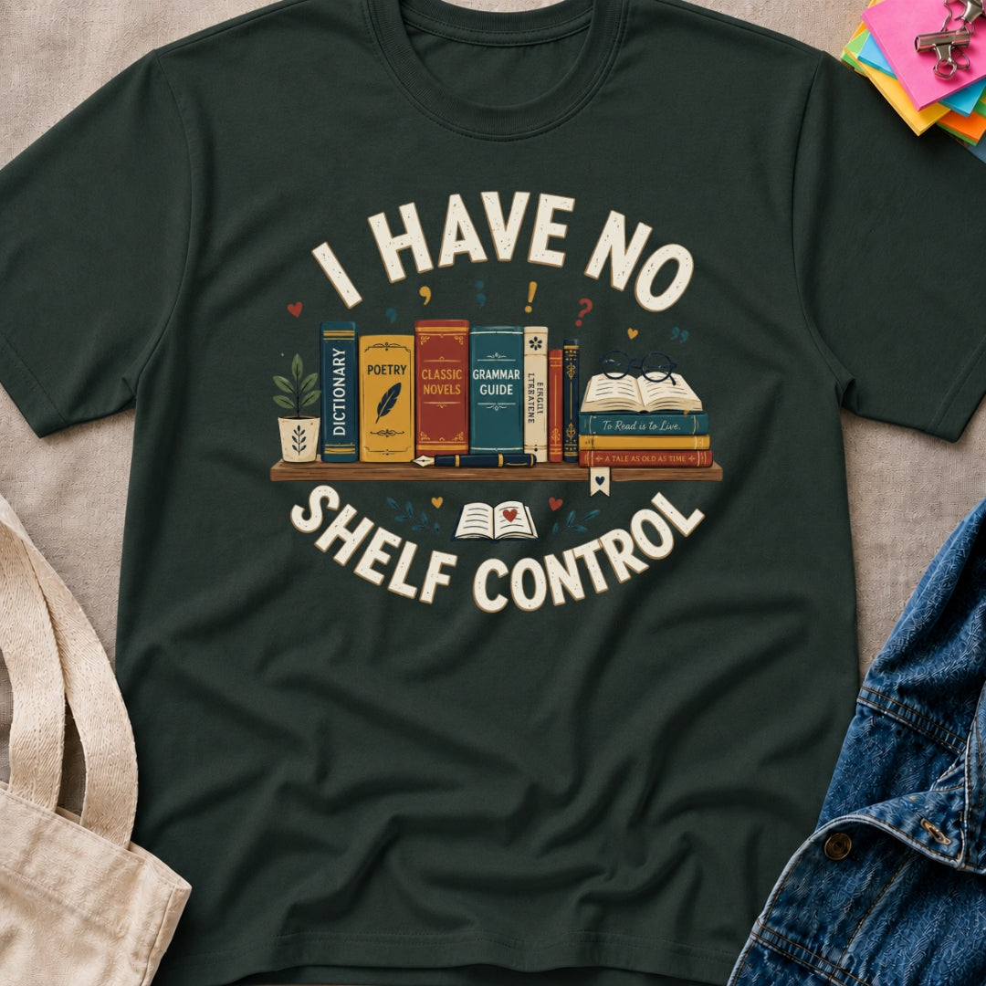 No Shelf Control T-Shirt