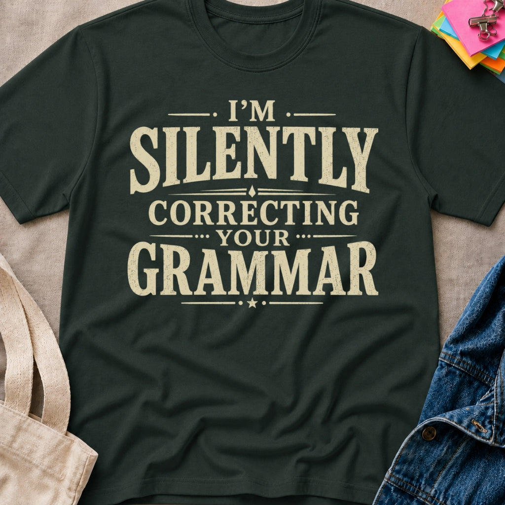Silently Correcting T-Shirt