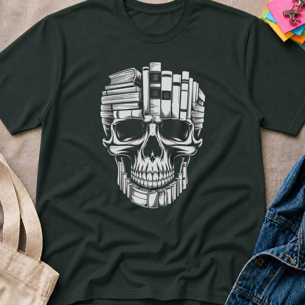 Literacy Skull T-Shirt
