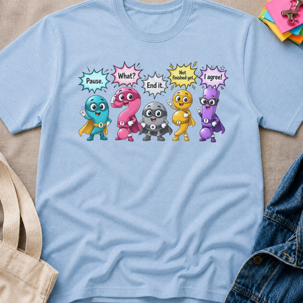 Punctuation Heroes T-Shirt