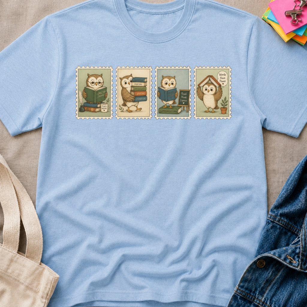 Owl Stamps T-Shirt