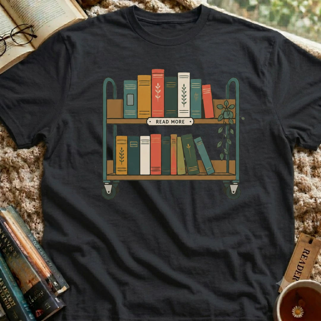 Library Cart T-Shirt