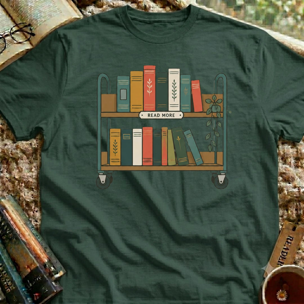 Library Cart T-Shirt