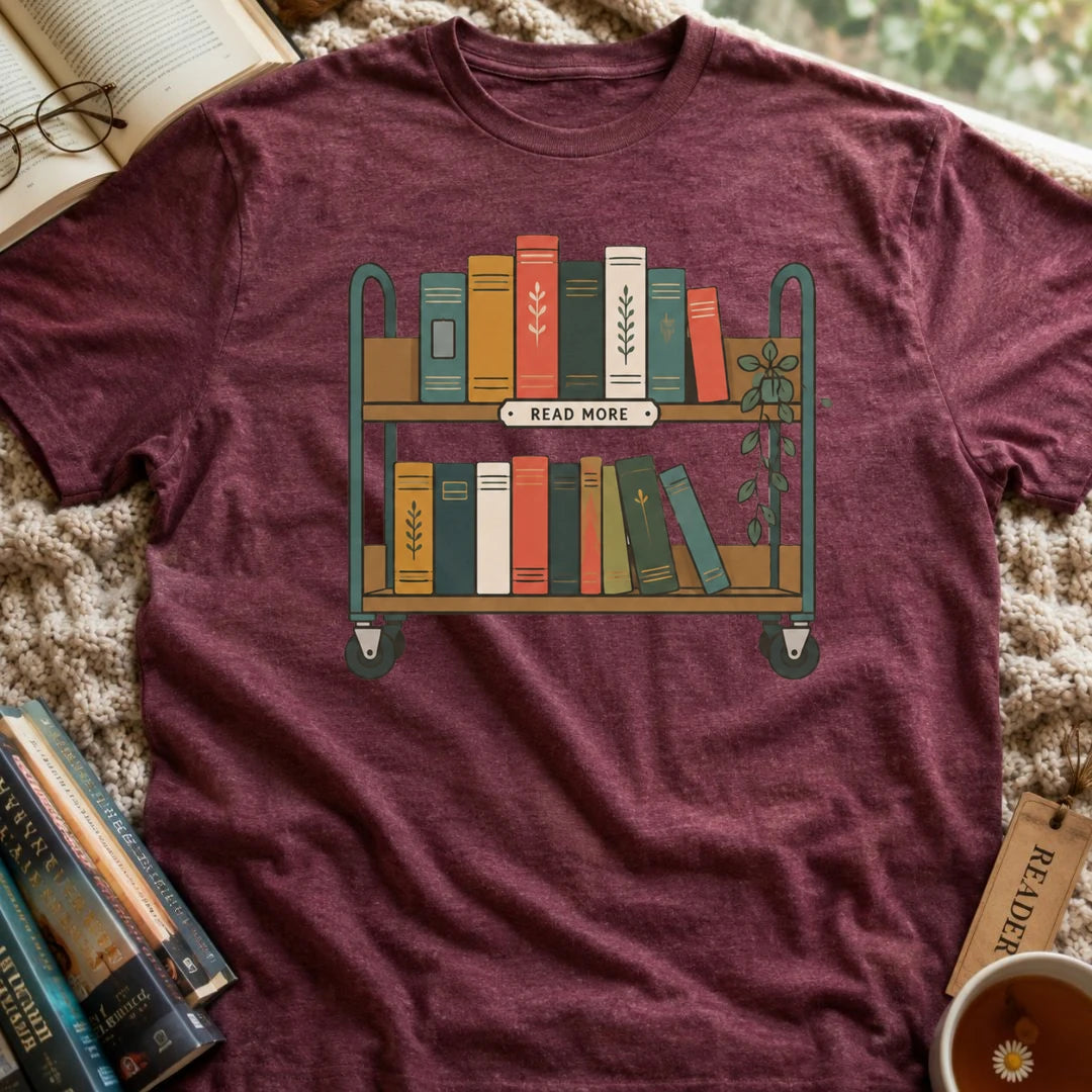 Library Cart T-Shirt