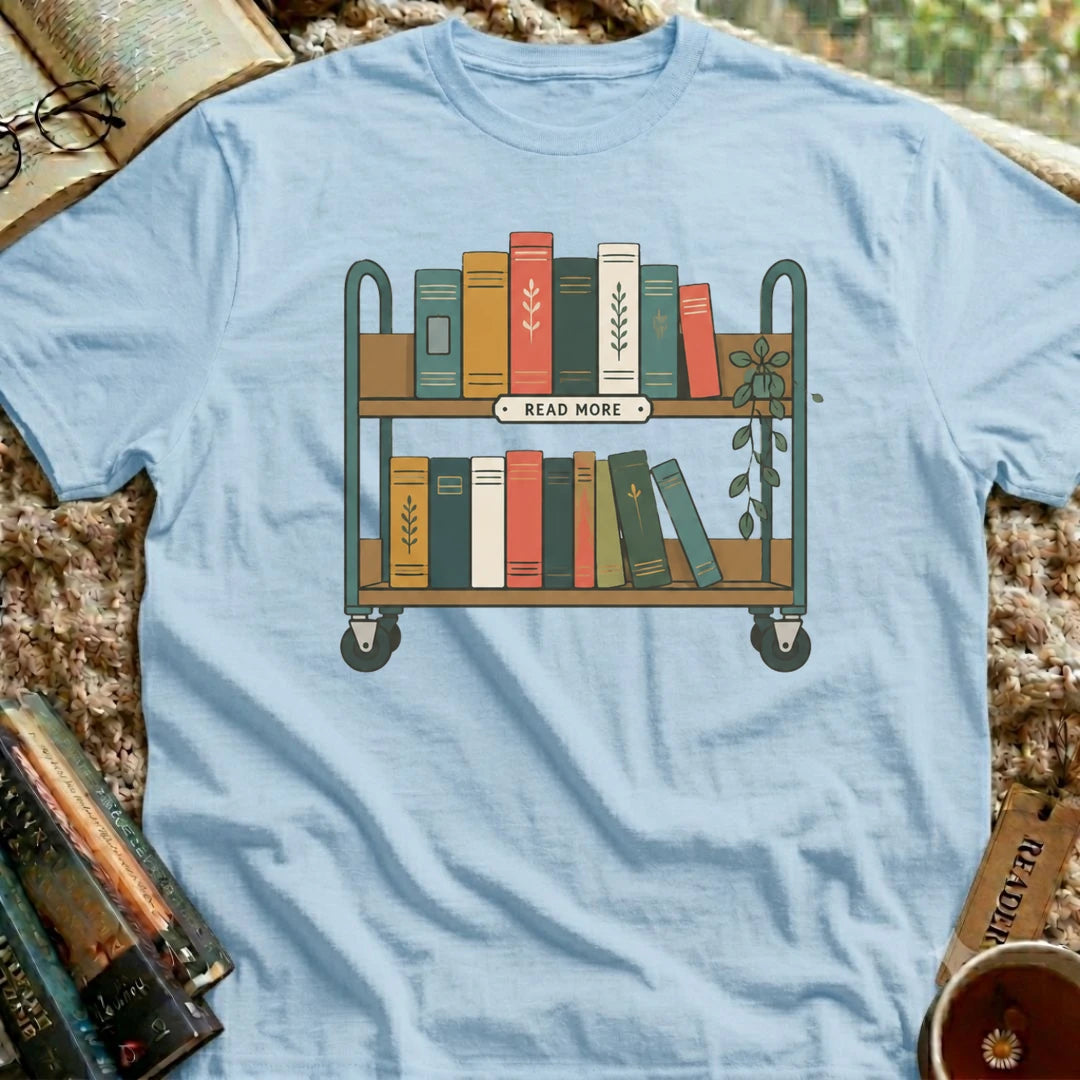 Library Cart T-Shirt