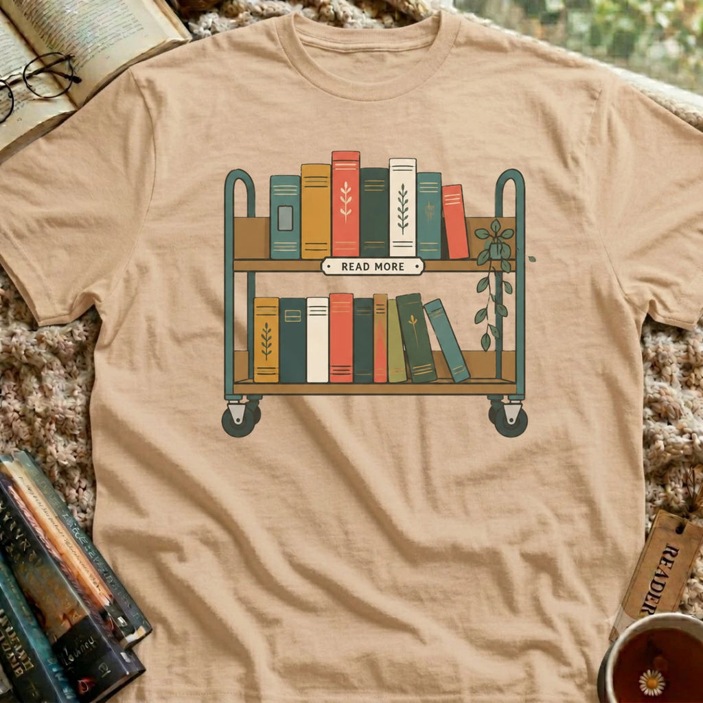 Library Cart T-Shirt