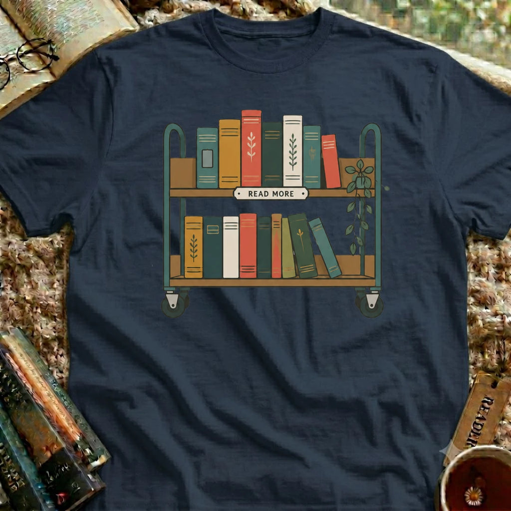 Library Cart T-Shirt