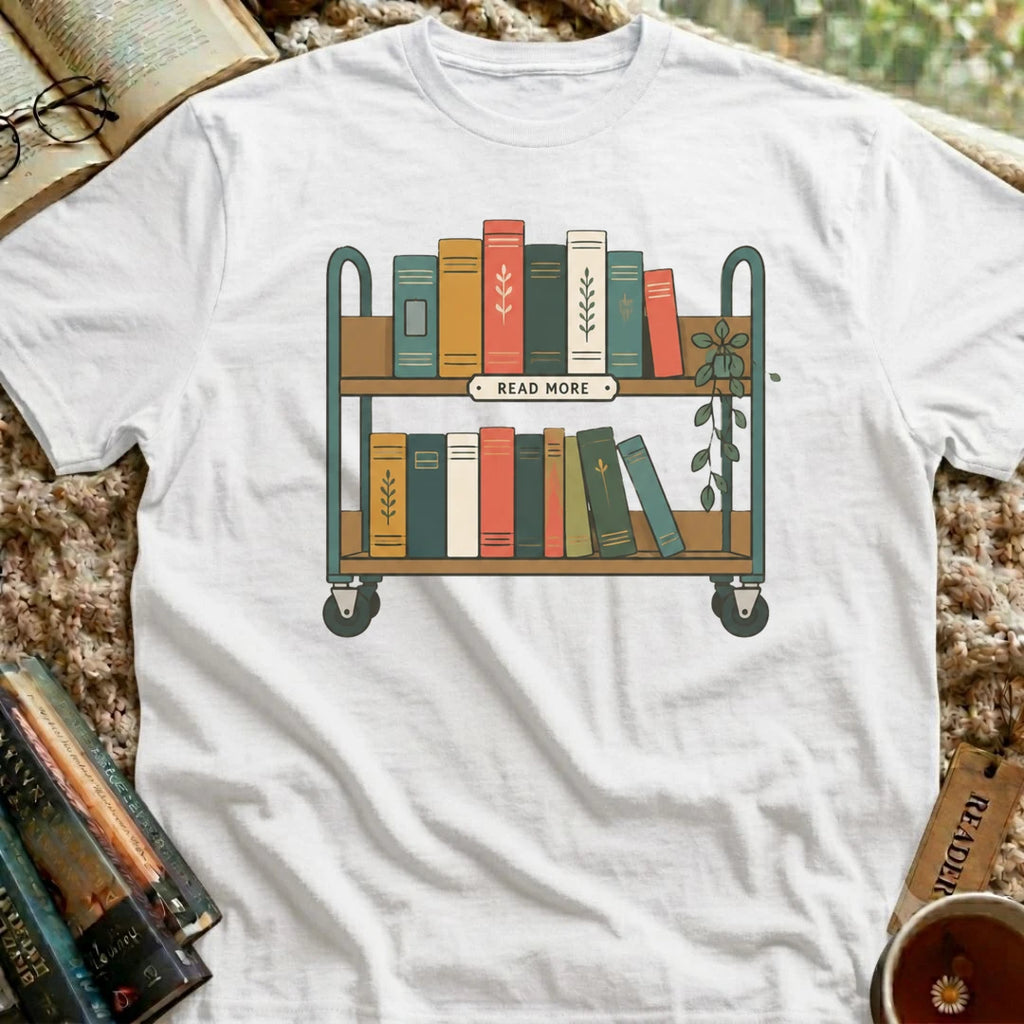 Library Cart T-Shirt