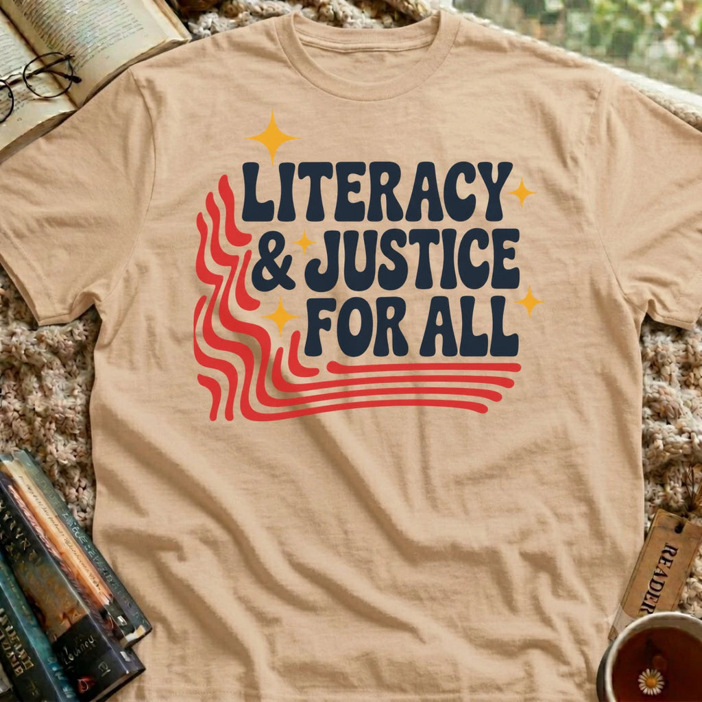 Literacy and Justice T-Shirt