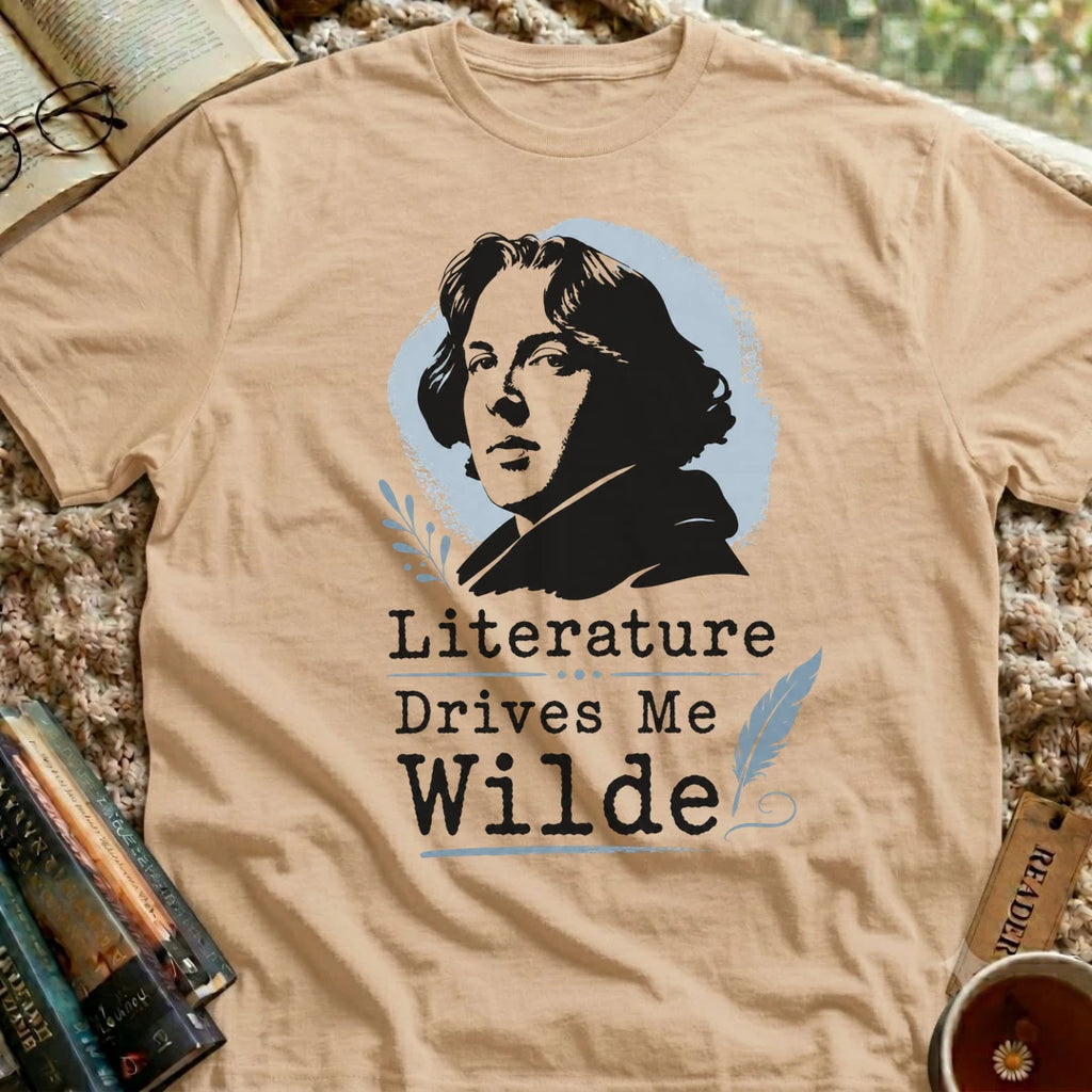 Literature Drives Me Wilde T-Shirt