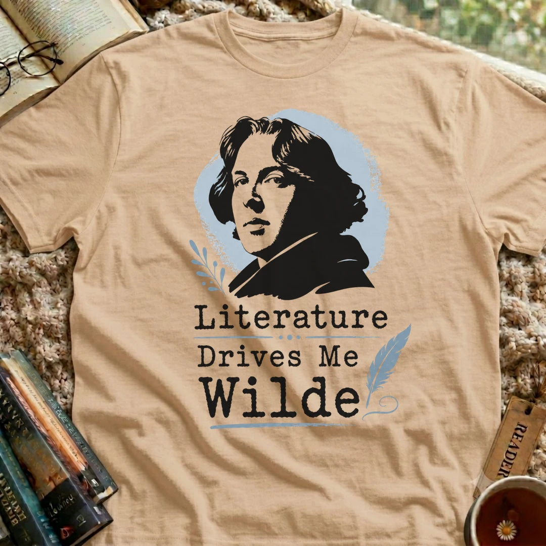 Literature Drives Me Wilde T-Shirt