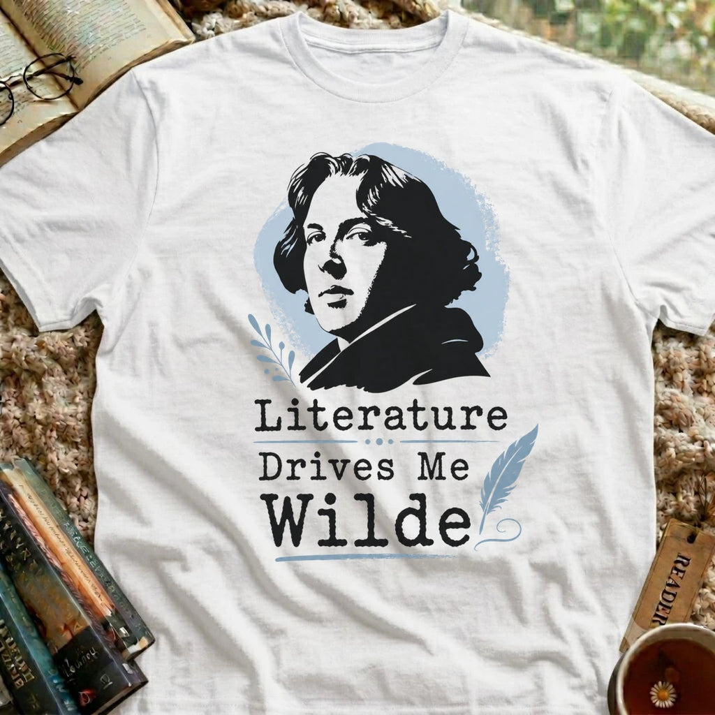 Literature Drives Me Wilde T-Shirt