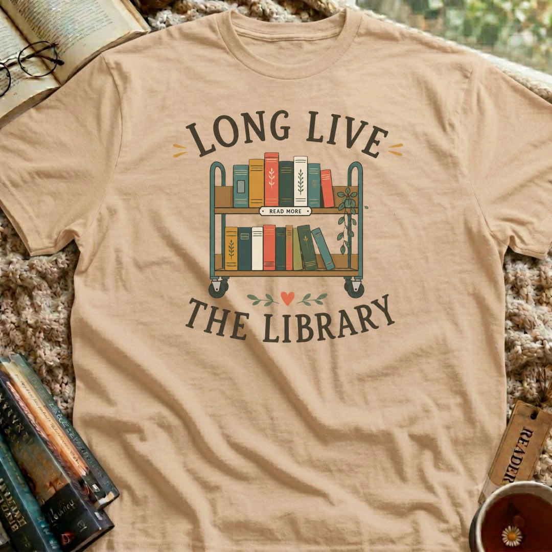 Long Live the Library T-Shirt