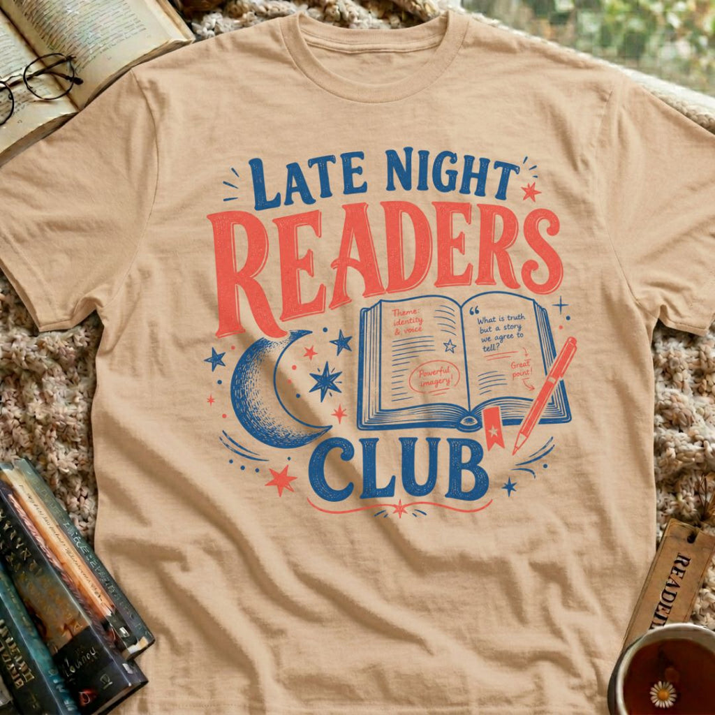 Late Night Readers Club T-Shirt