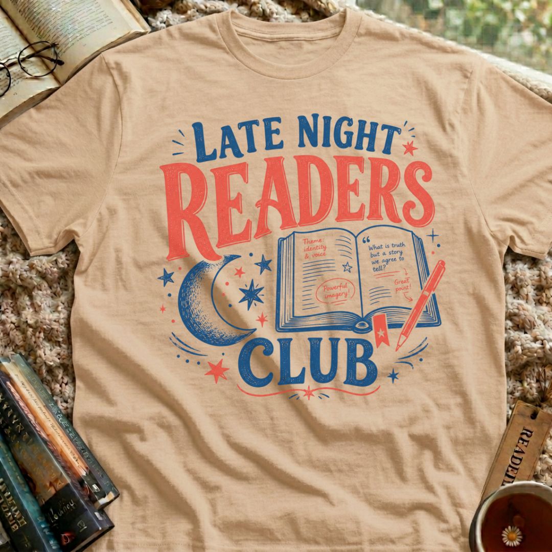 Late Night Readers Club T-Shirt