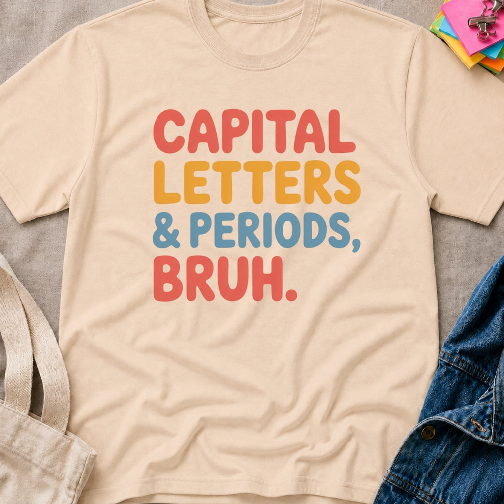 Capital Letters & Periods T-Shirt
