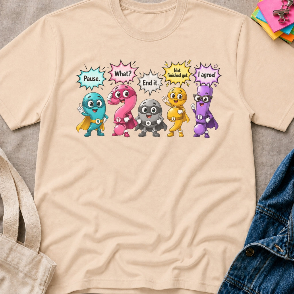 Punctuation Heroes T-Shirt