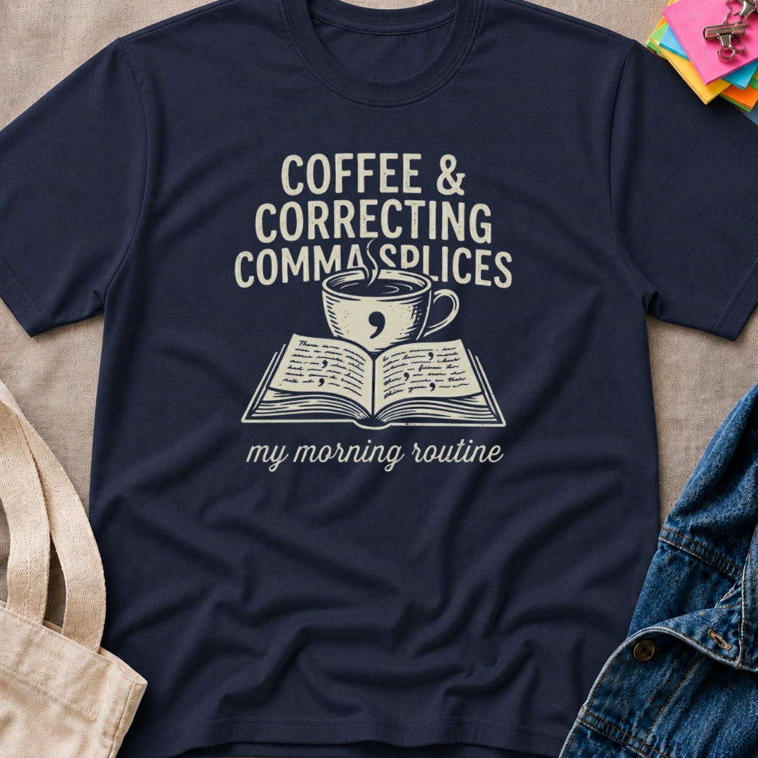 Coffee & Comma Splices T-Shirt