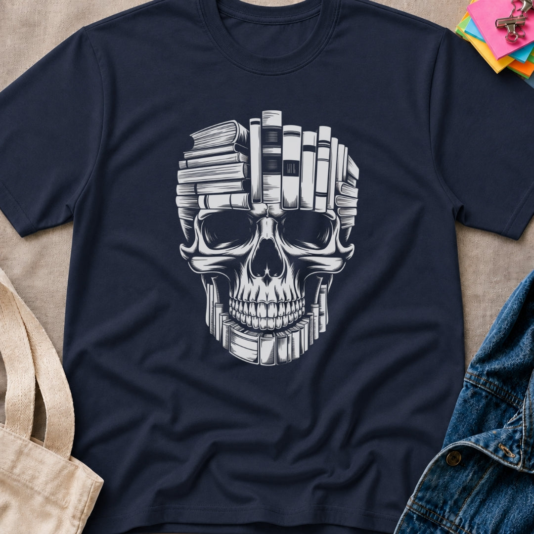 Literacy Skull T-Shirt