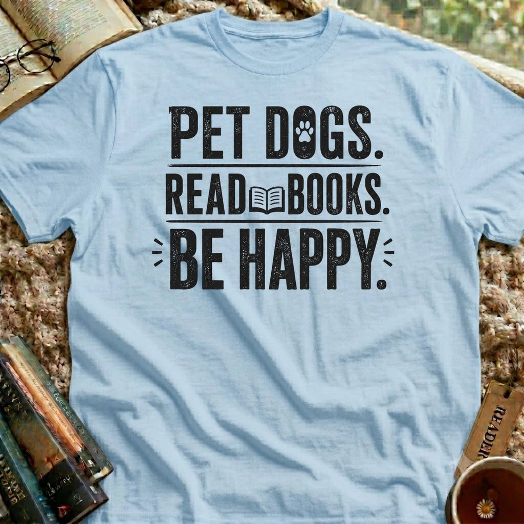 Pet Dogs Read Books T-Shirt