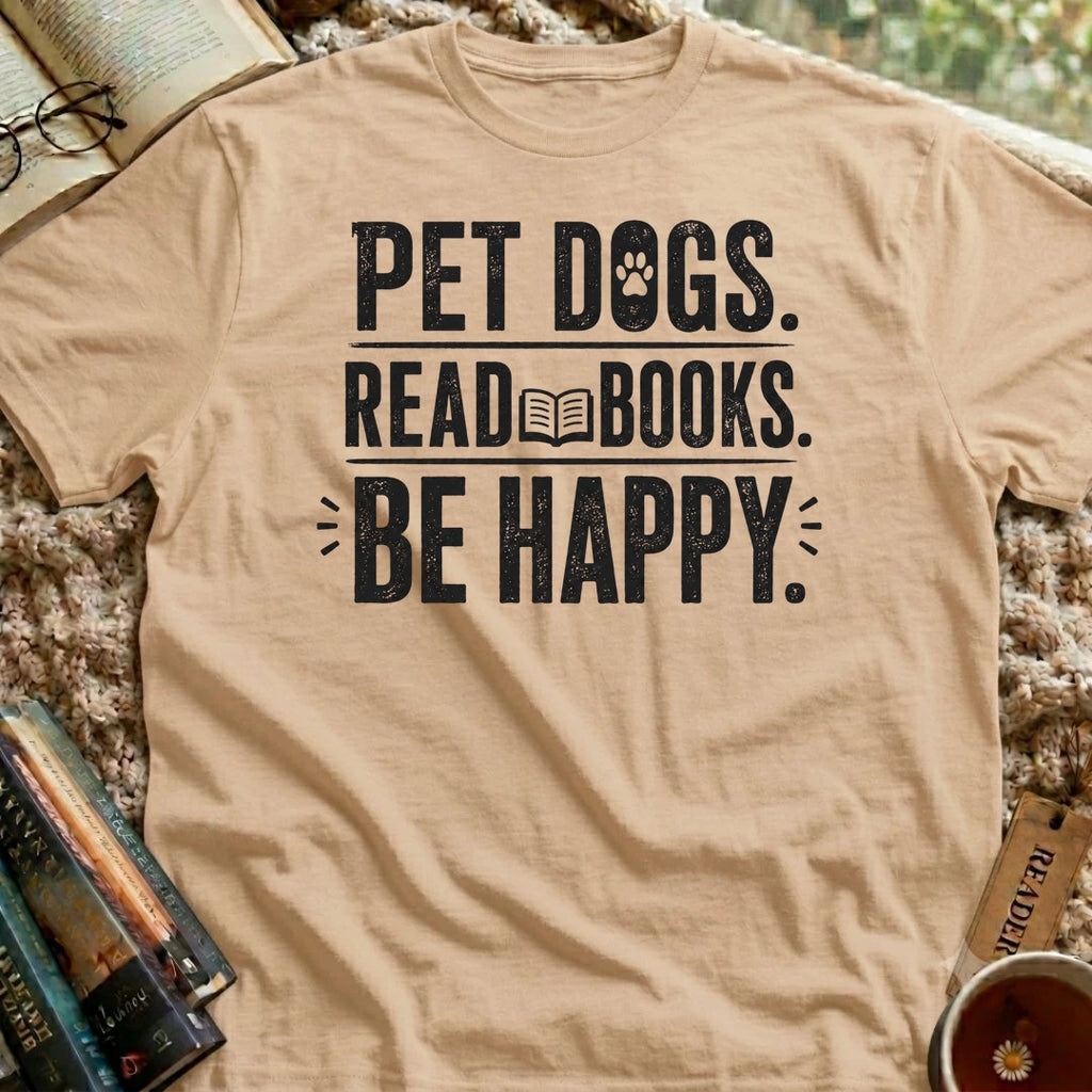 Pet Dogs Read Books T-Shirt