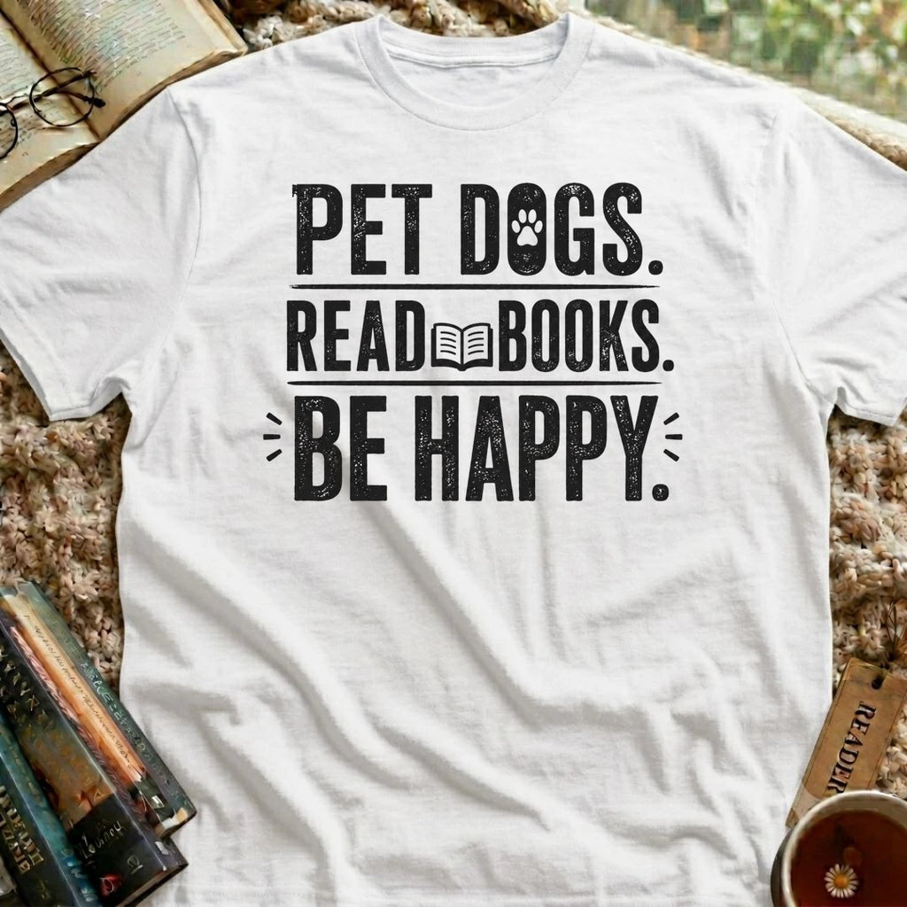 Pet Dogs Read Books T-Shirt