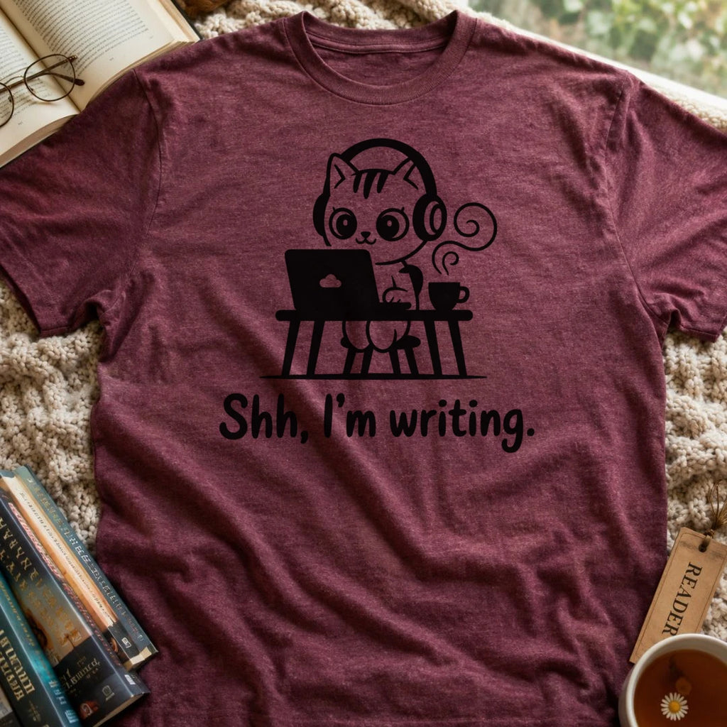 Shh I'm Writing T-Shirt