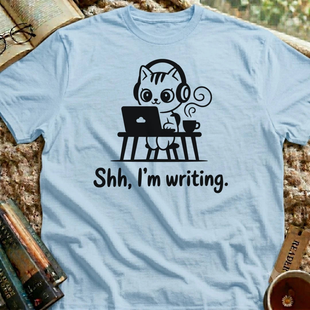 Shh I'm Writing T-Shirt