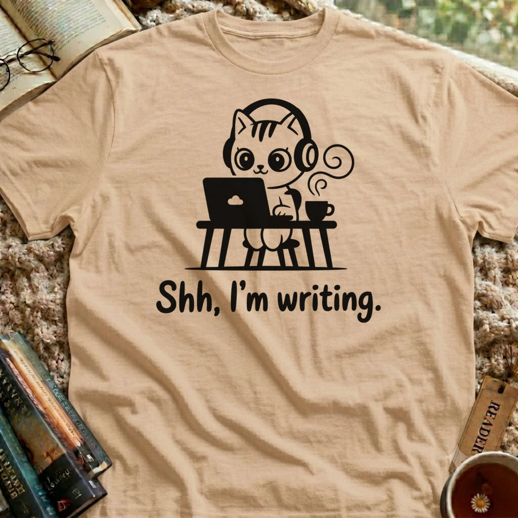 Shh I'm Writing T-Shirt