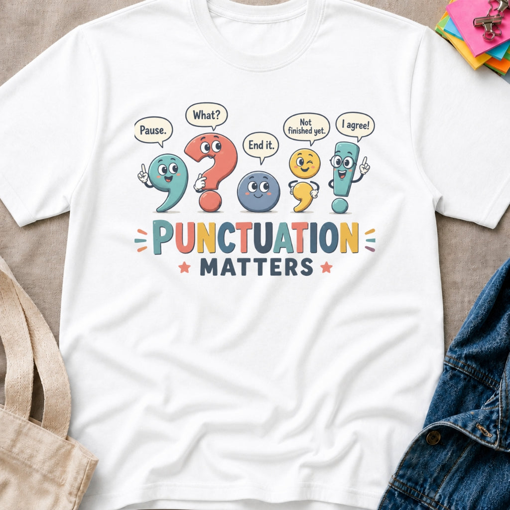 Punctuation Matters T-Shirt
