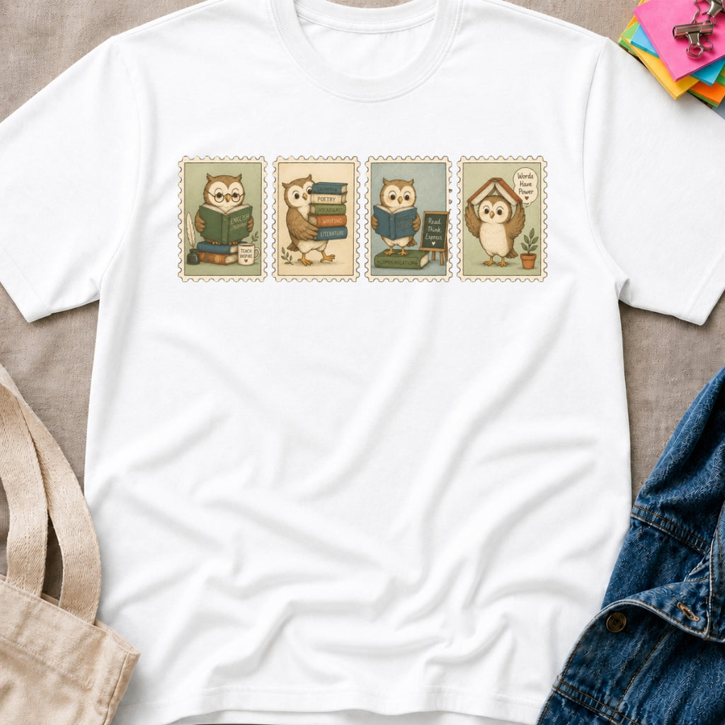Owl Stamps T-Shirt
