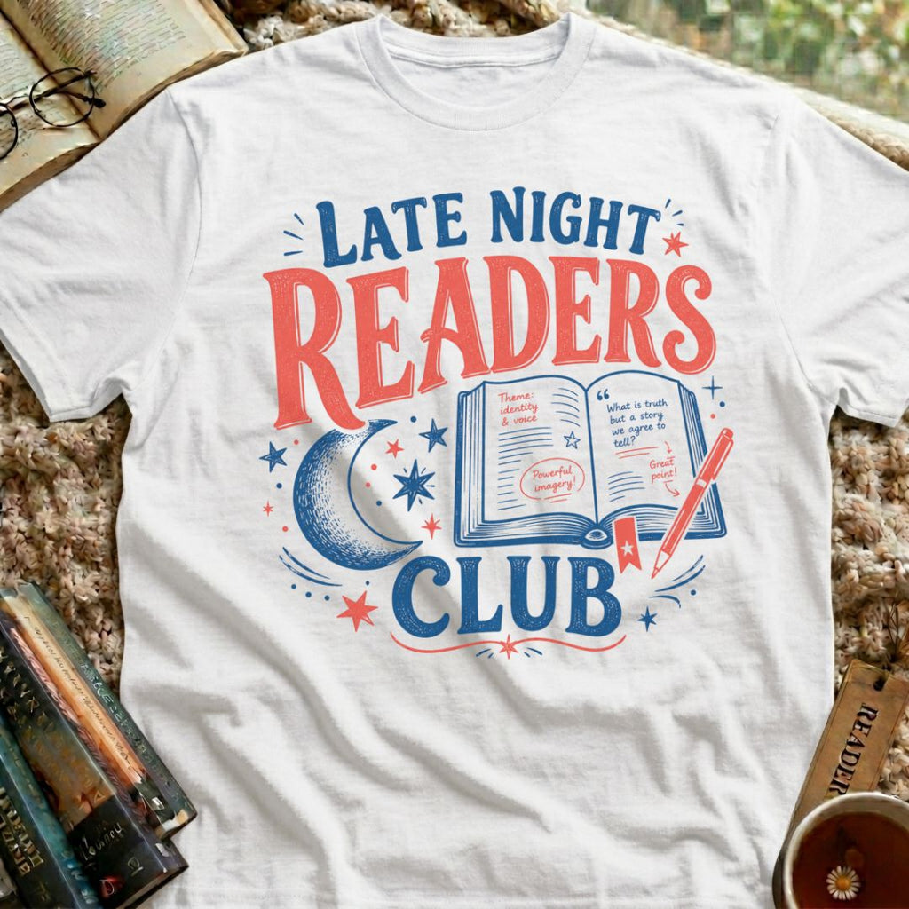 Late Night Readers Club T-Shirt